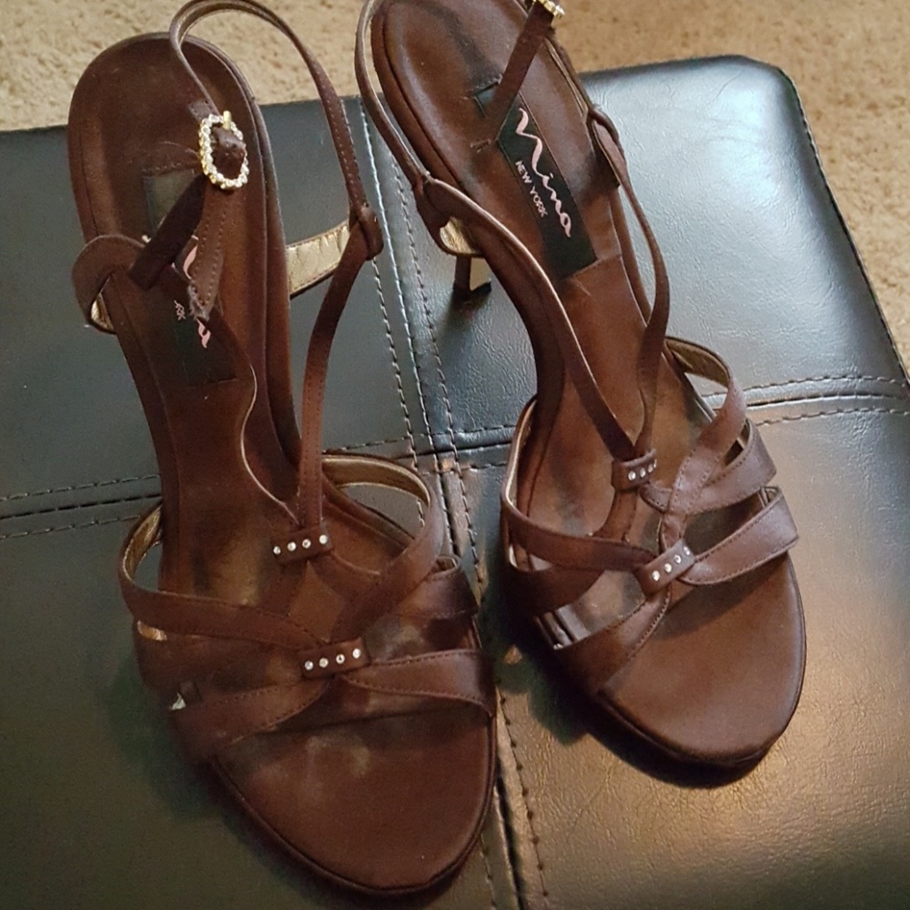 Fashion Brown Dressy Heels